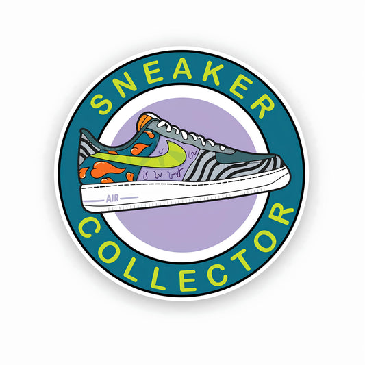 sneaker collector sticker