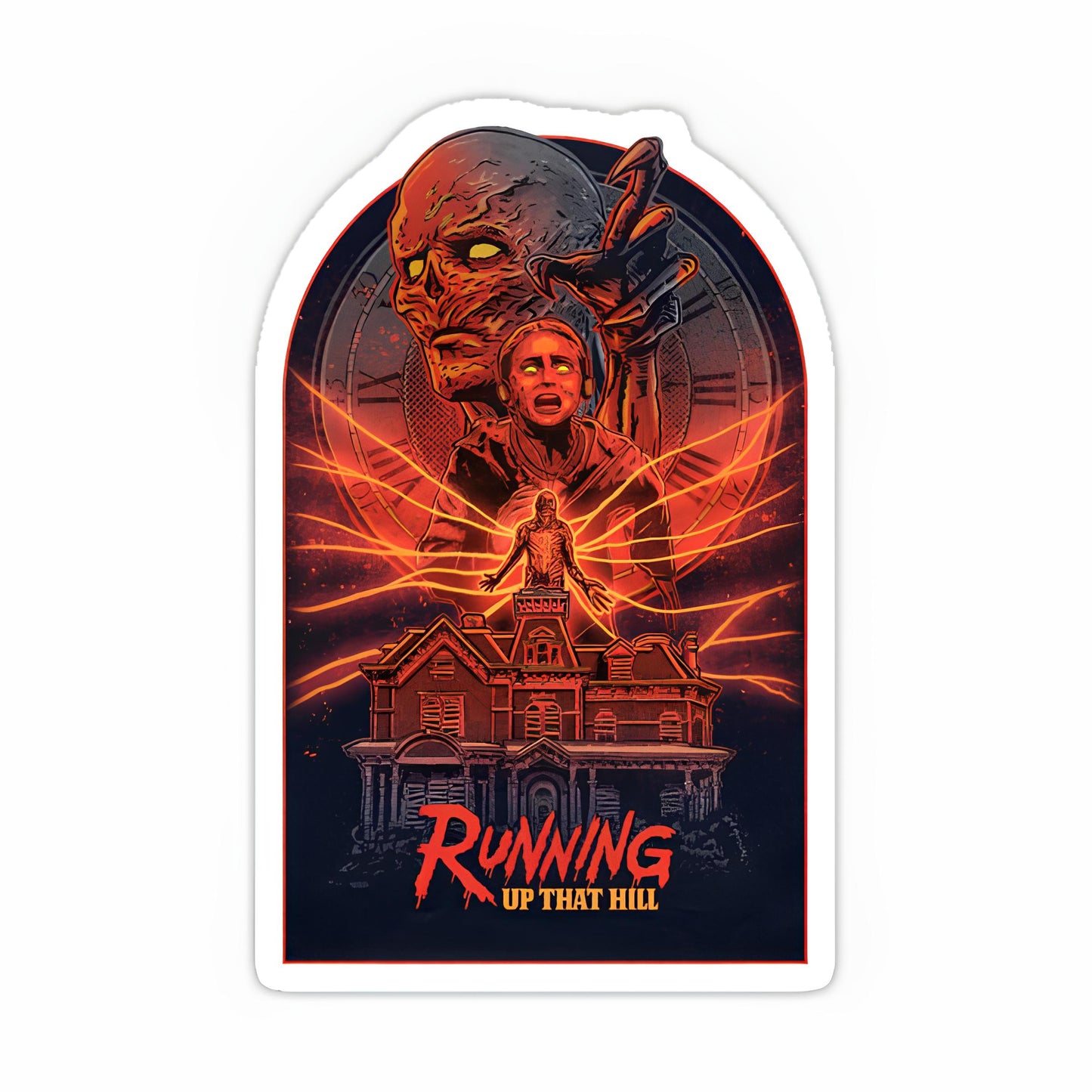 Stranger Things The Hill sticker