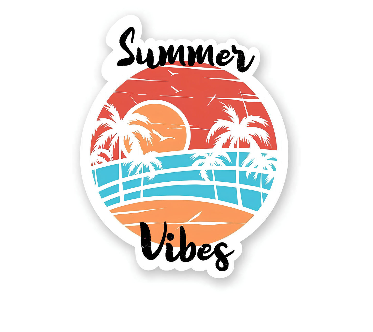 summer vibe sticker