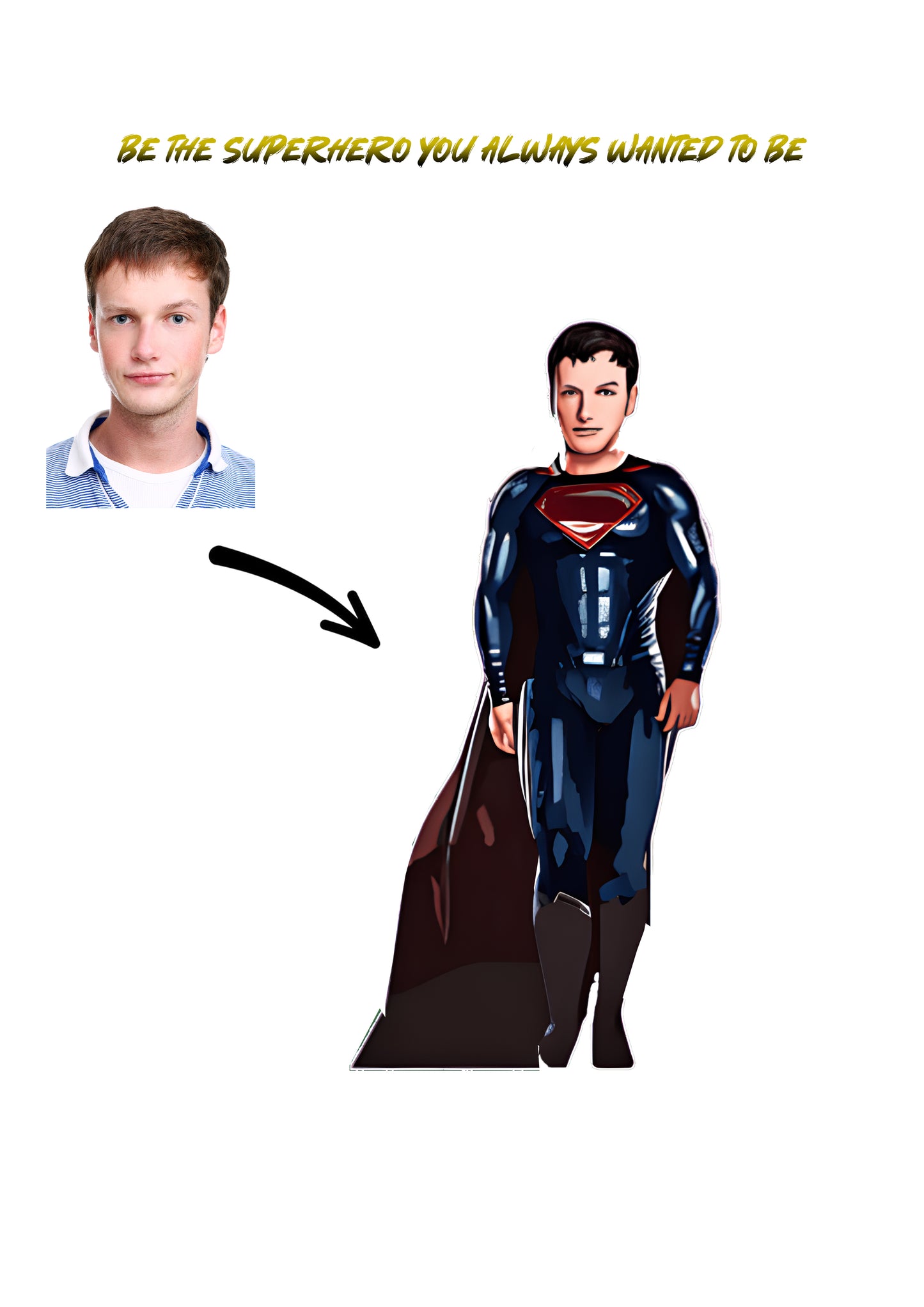 Personalised Superhero Minify Superman