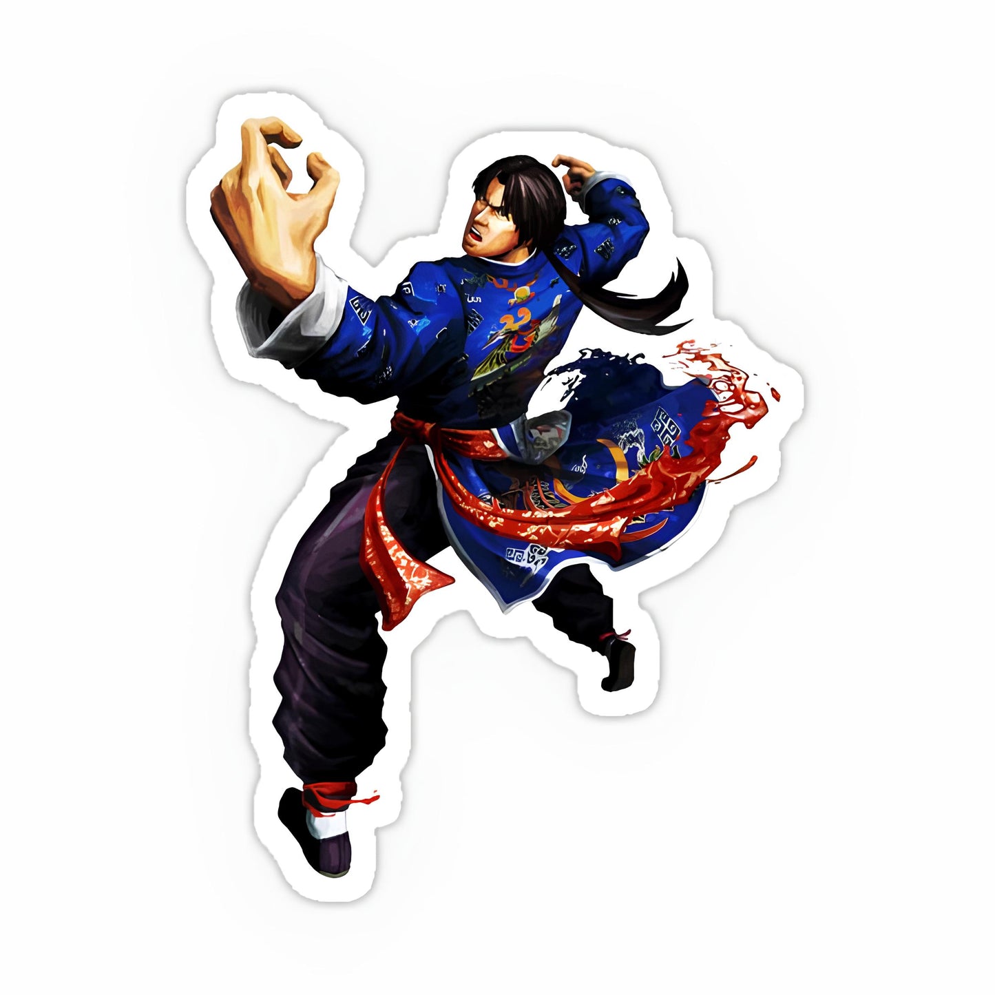 Tekken Lee sticker