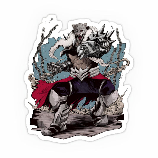 Tekken King sticker