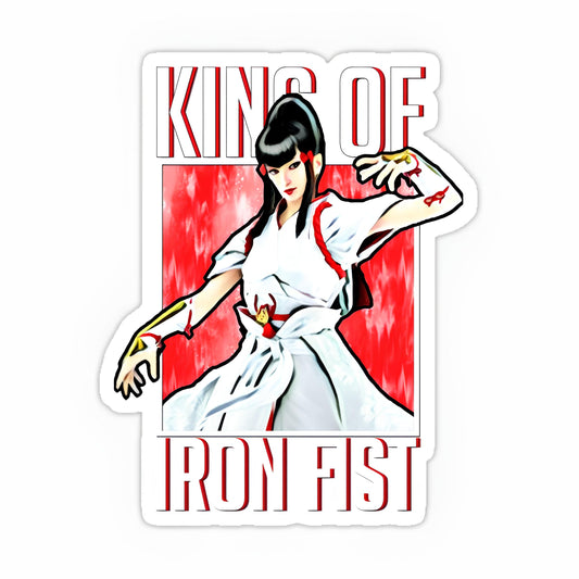 Tekken King of iron fist sticker