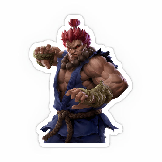 Tekken Akuma sticker