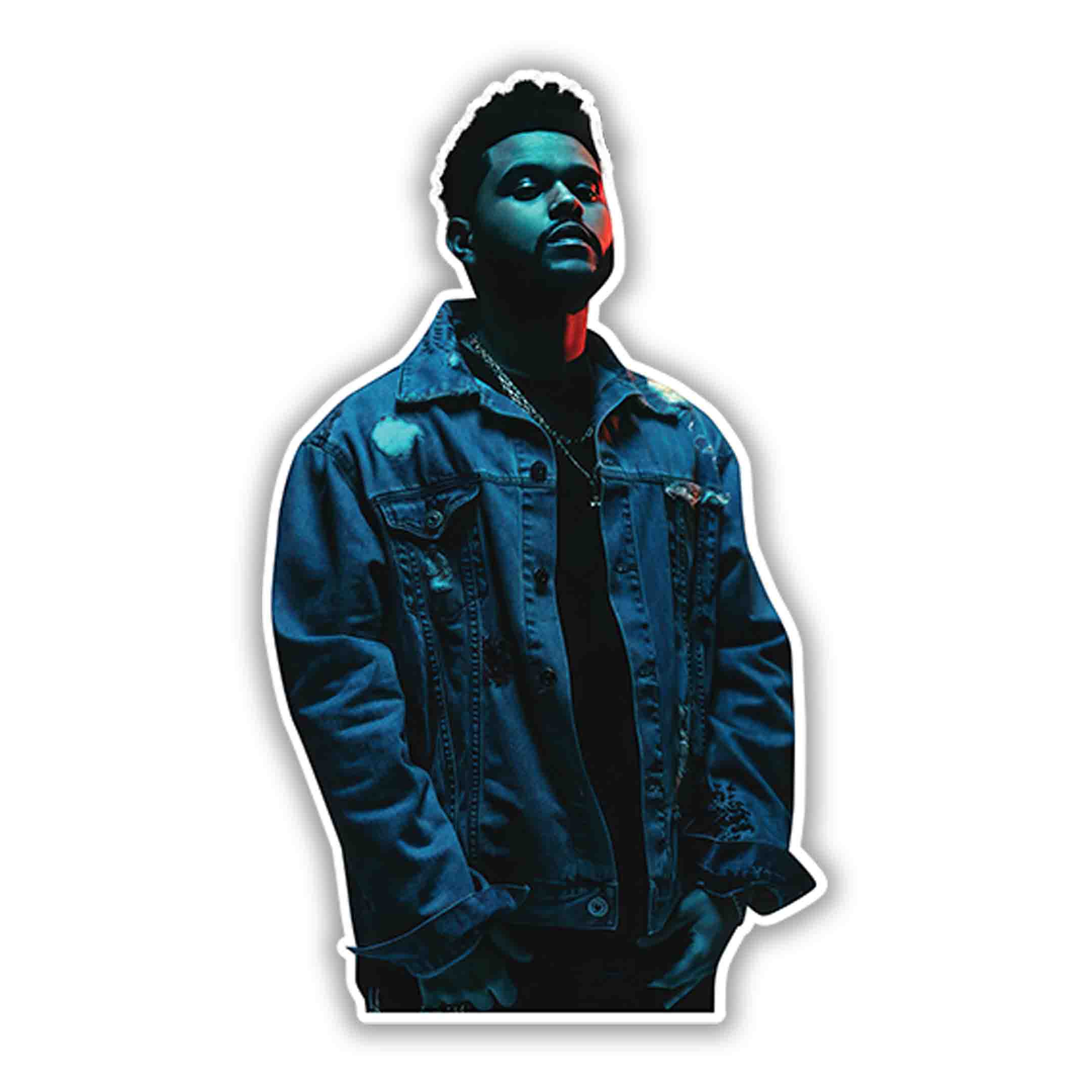 The Weeknd sticker-2 – Inkyprinty.in
