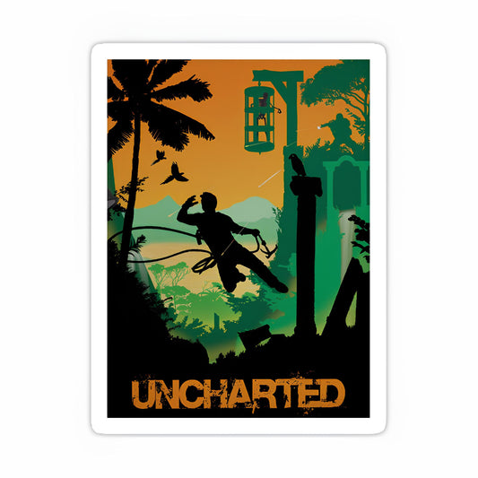 Uncharted sticker-6