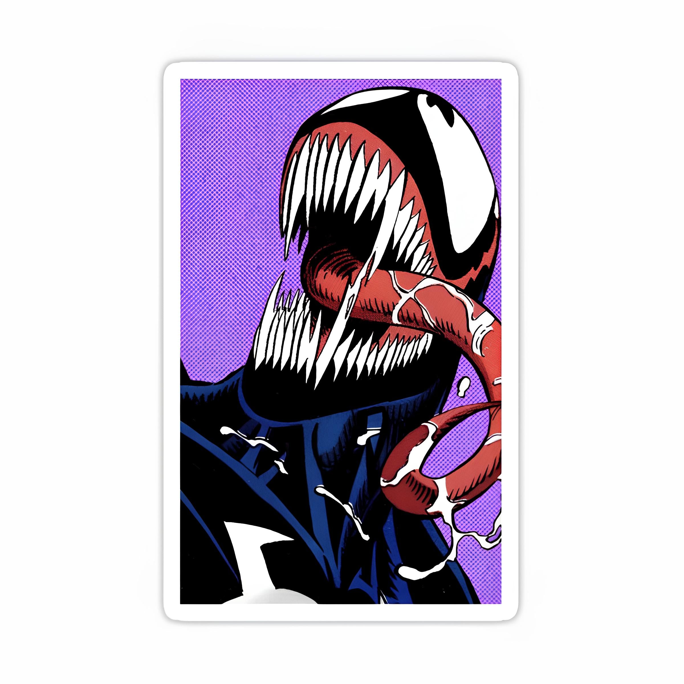 Venom Comic Sticker Venom sticker-1 – Inkyprinty.in