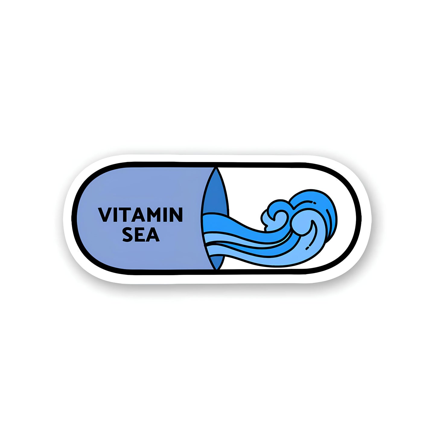 vitamin sea sticker