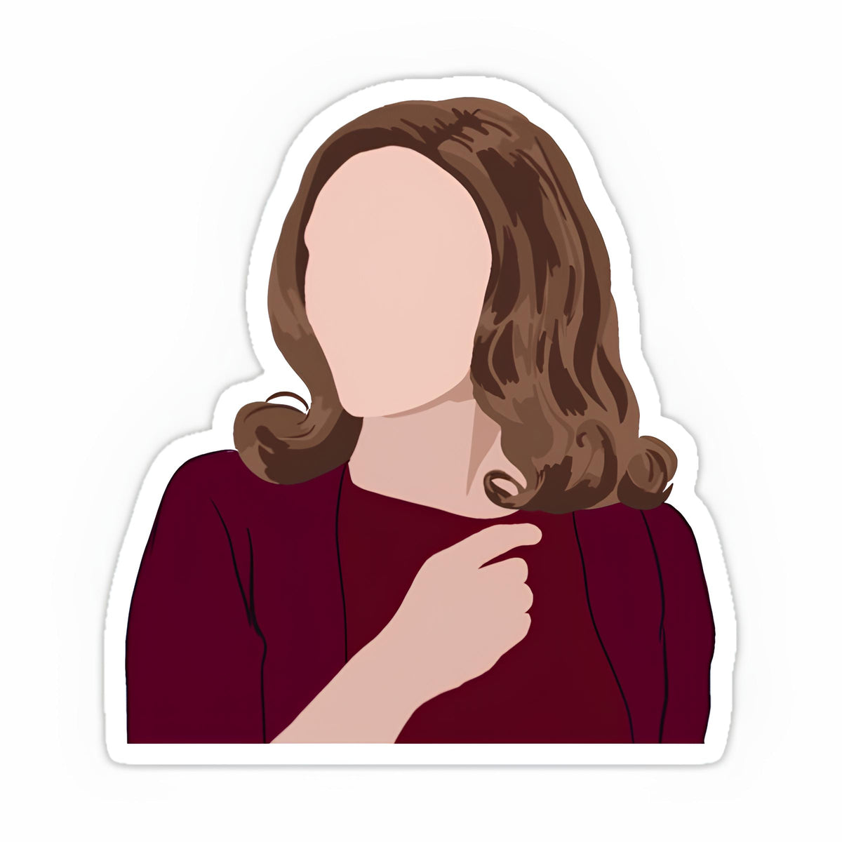 Name Wanda Sticker Wanda Maximoff Sticker-5 – Inkyprinty.in