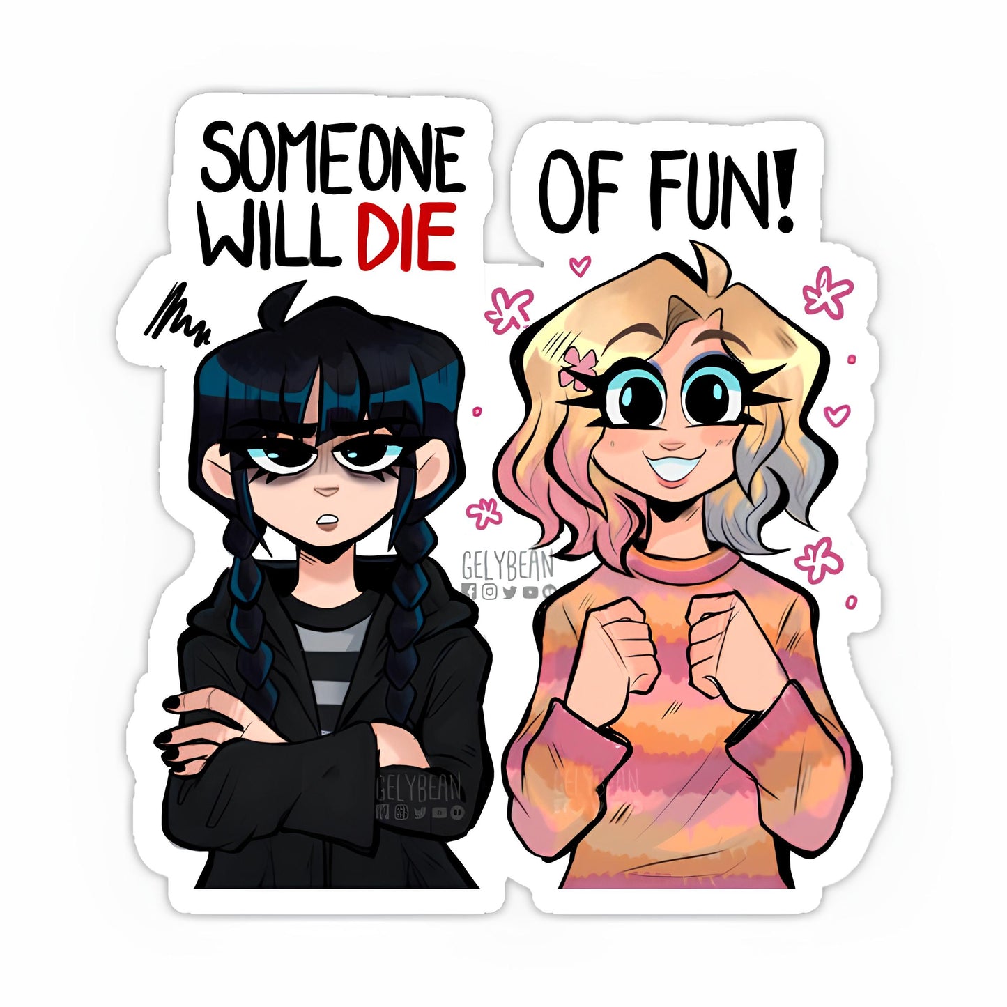 Wednesday  Sticker-9