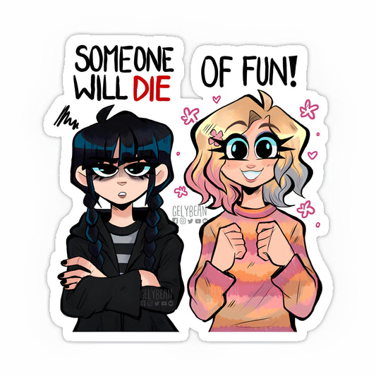 Wednesday  Sticker-9