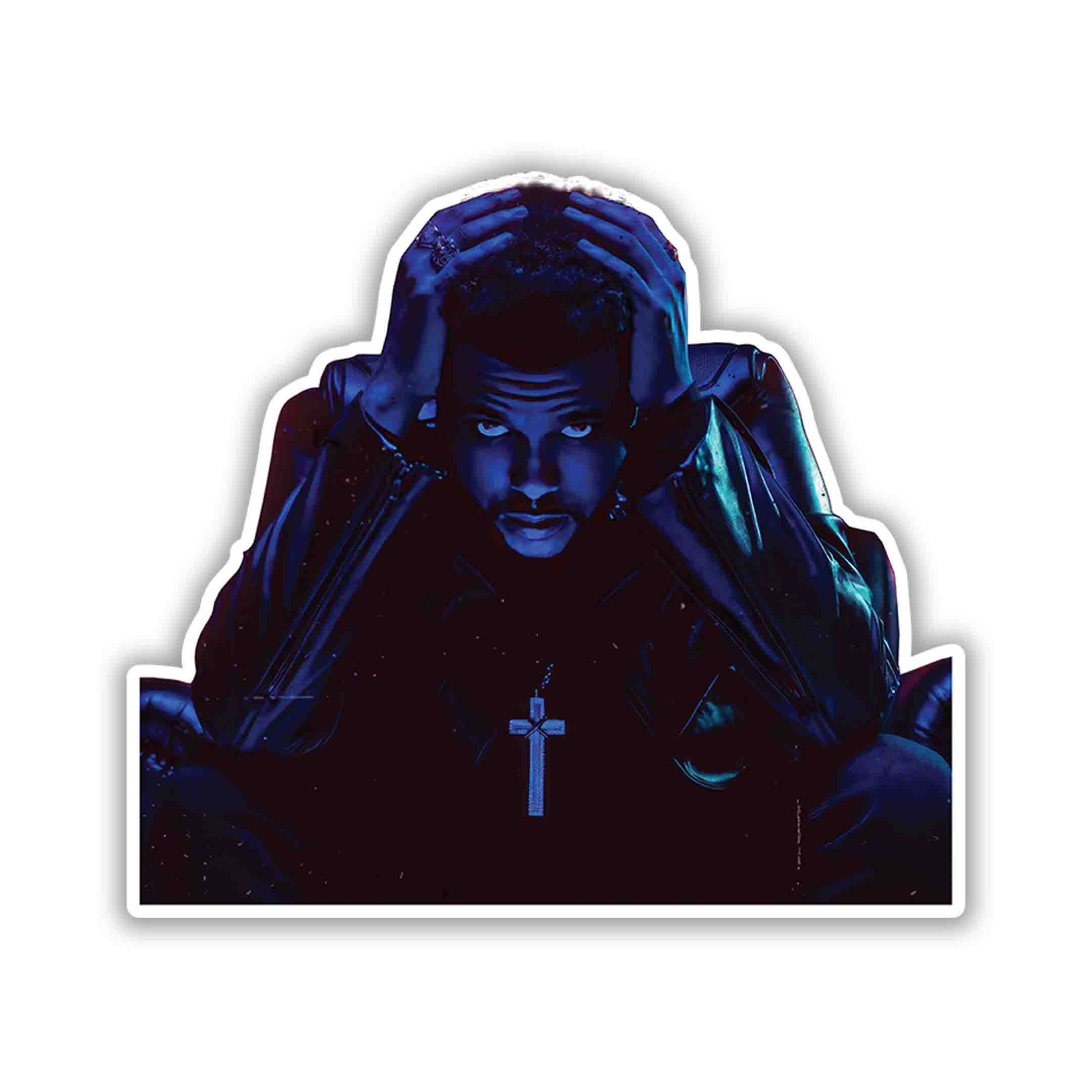 The Weeknd sticker-3 – InkyPrinty