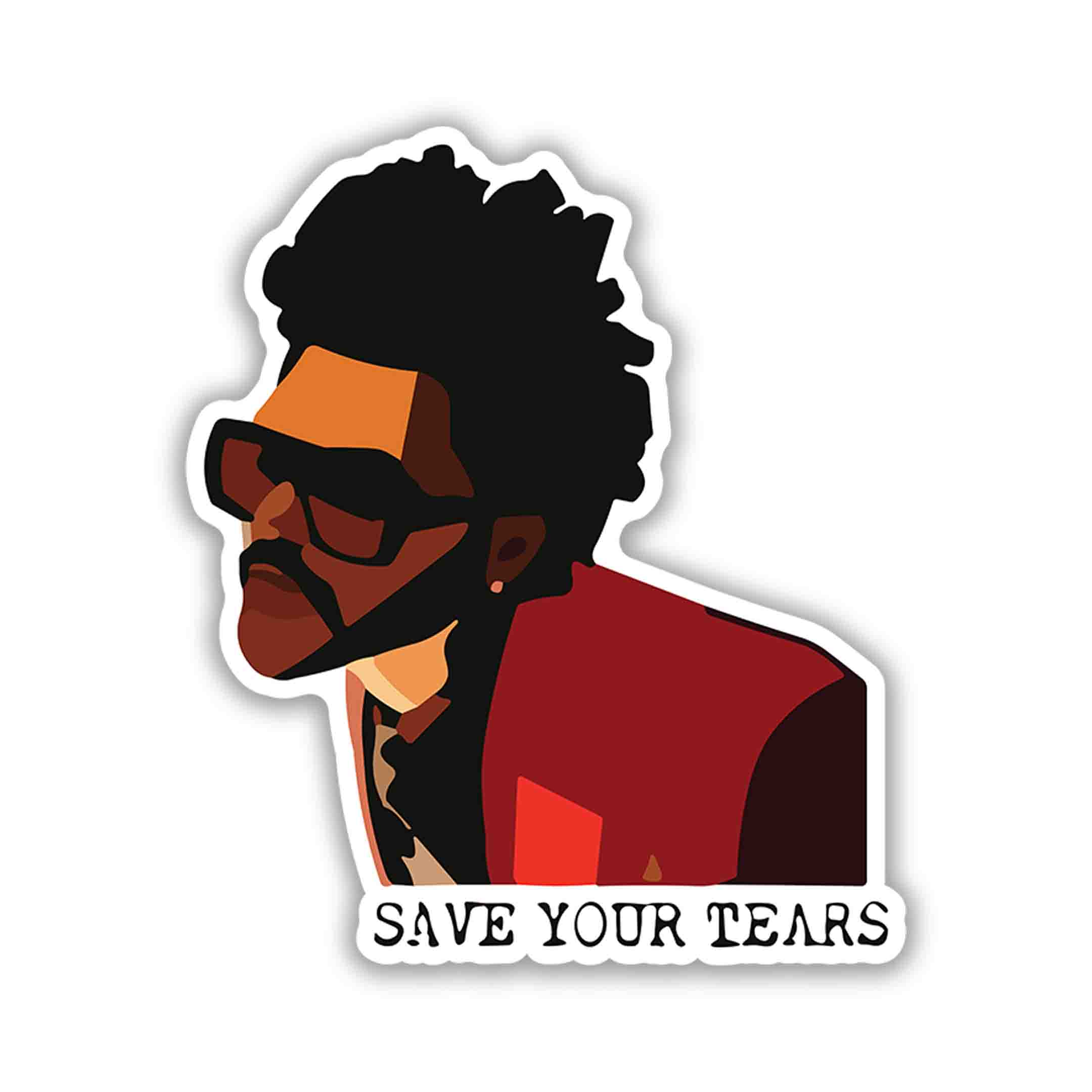 The Weeknd sticker-5 – InkyPrinty
