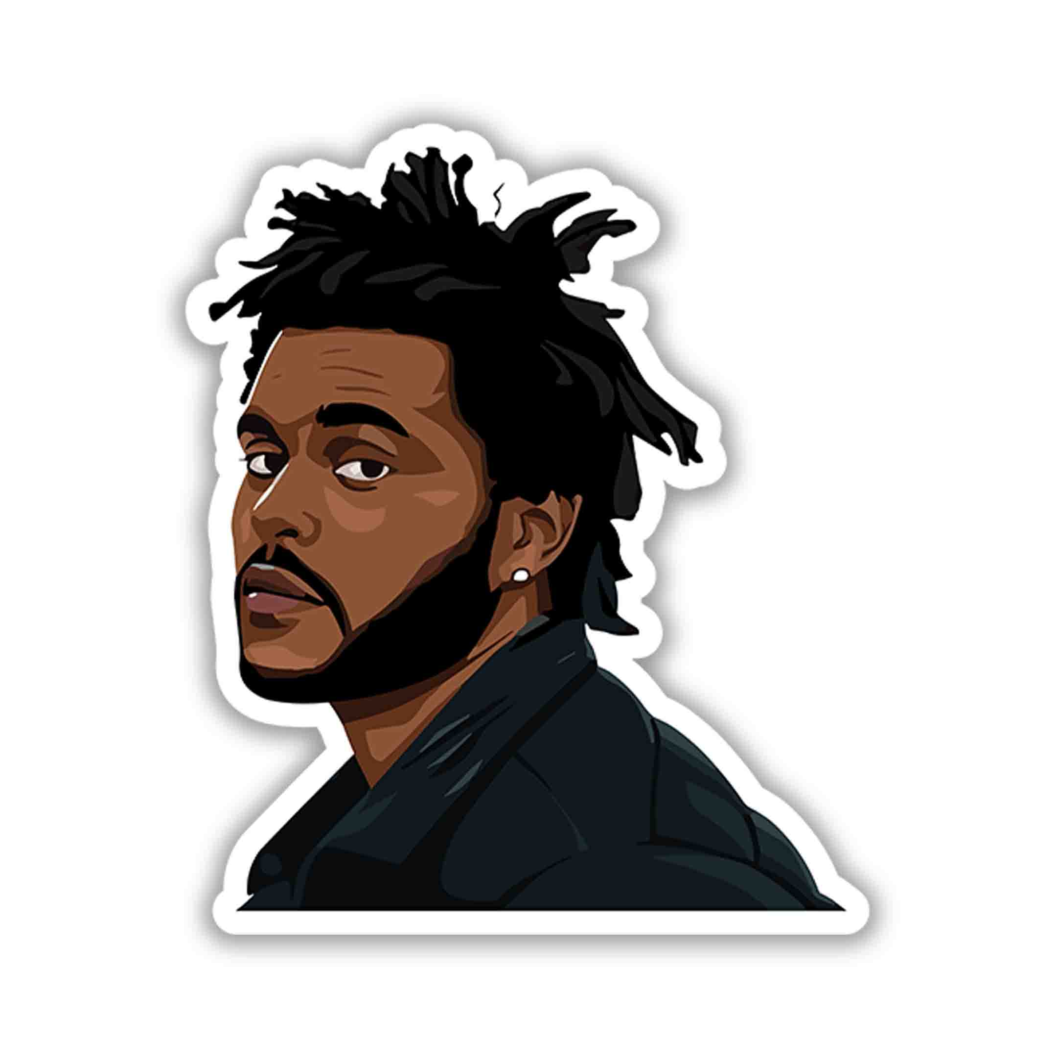 The Weeknd sticker-6 – Inkyprinty.in