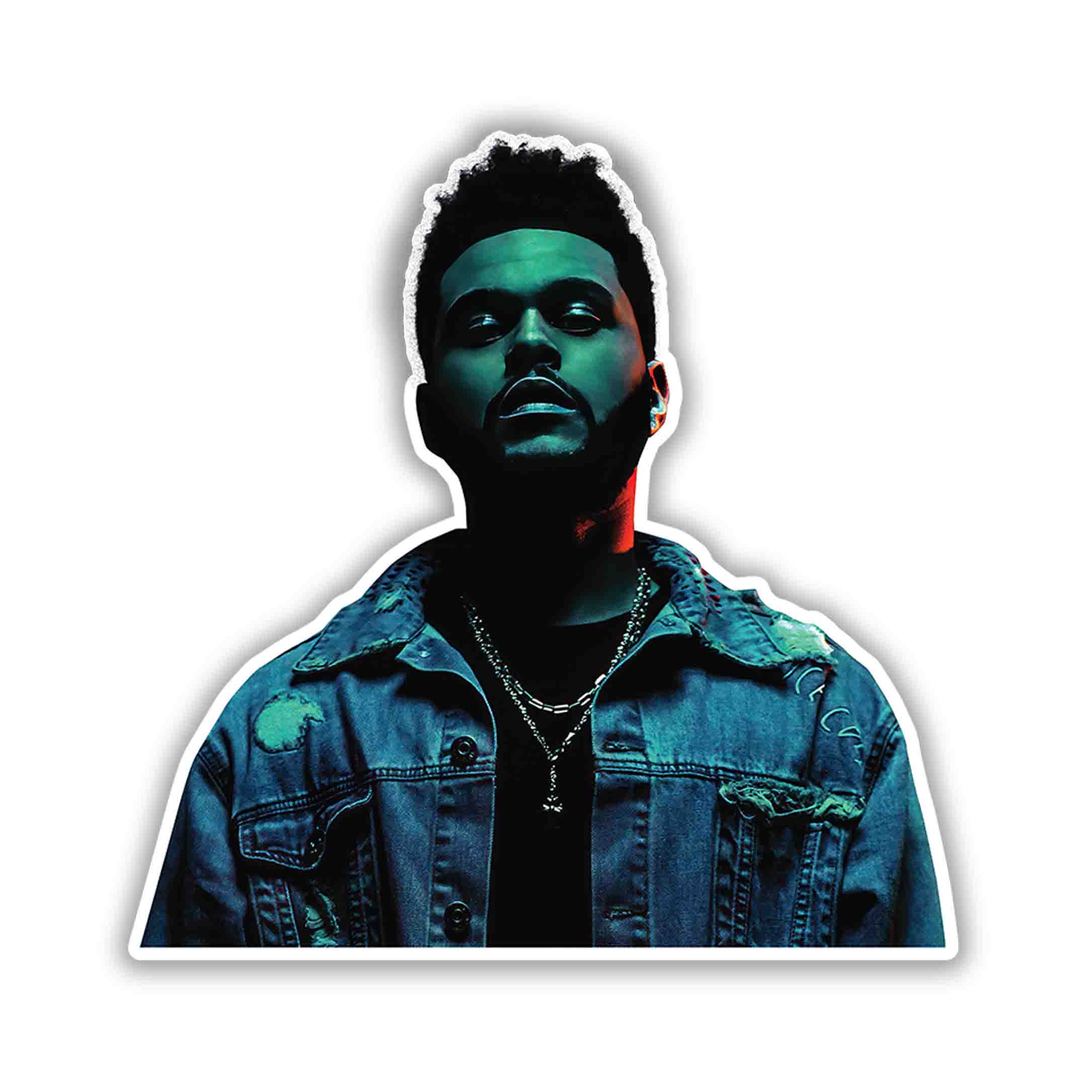 The Weeknd sticker-8 – Inkyprinty.in