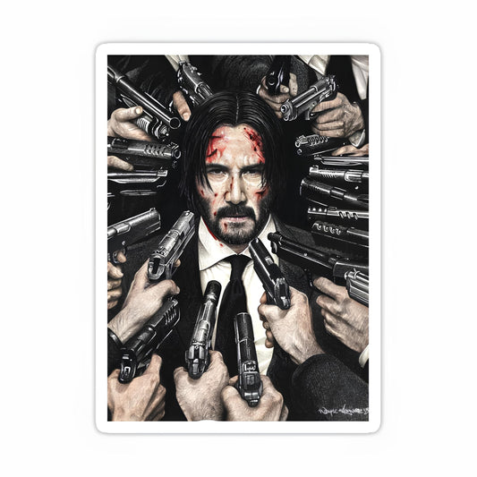 John Wick sticker- 9