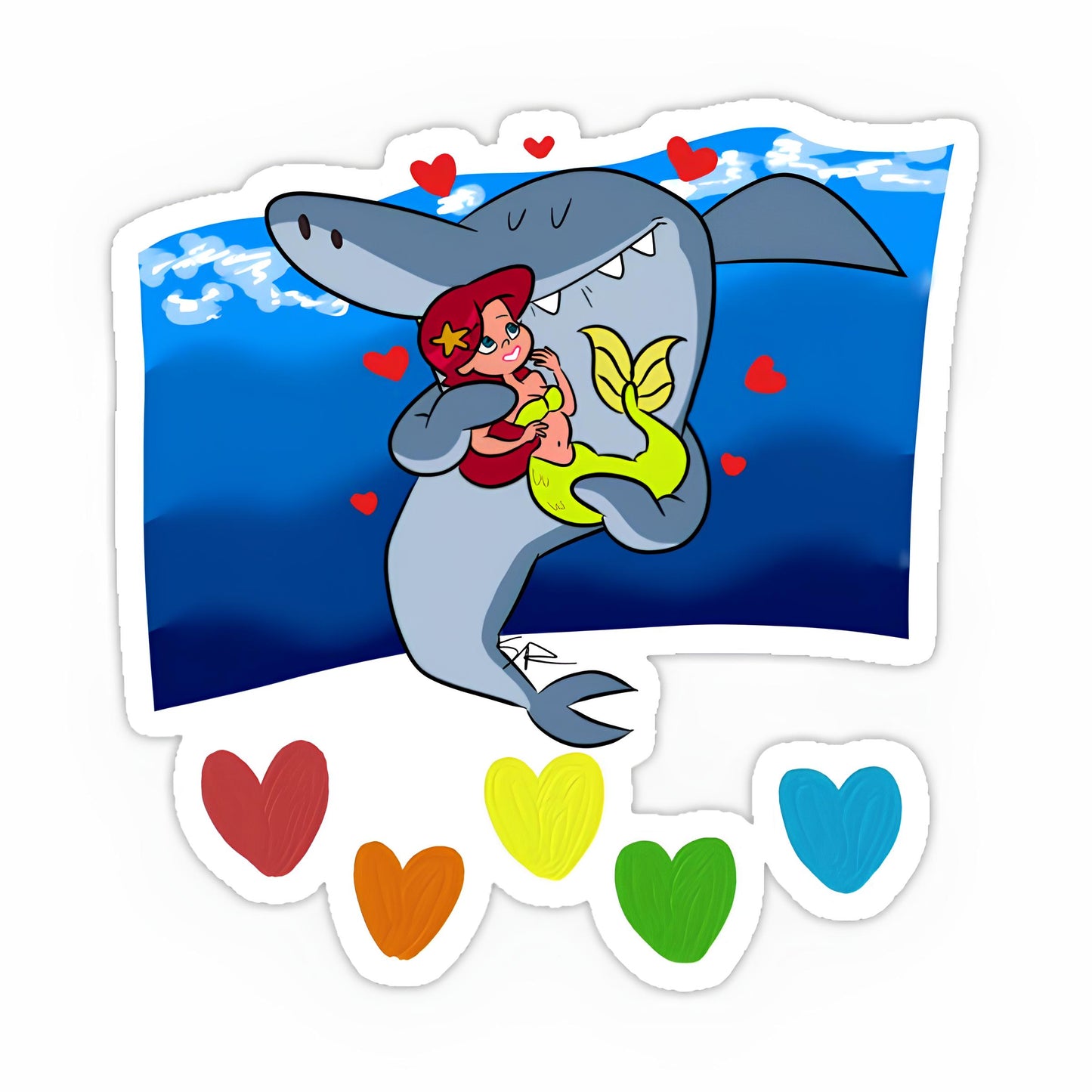 Zig and Sharko Sticker-10