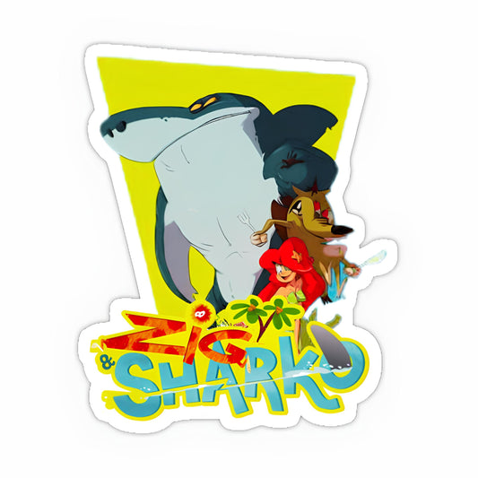 Zig and Sharko Sticker-19