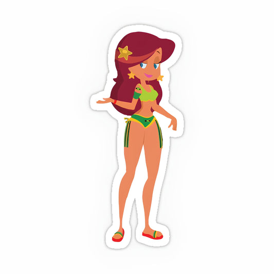 Zig and Sharko Sticker-2