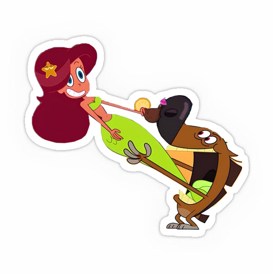 Zig and Sharko Sticker-20